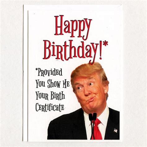 20+ Donald Trump Birthday Card Templates FREE - Candacefaber