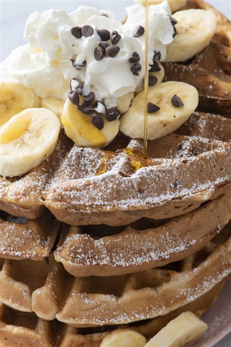 Banana Waffles - Weelicious