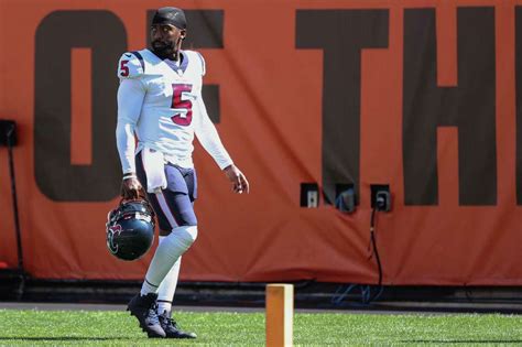 Texans' Tyrod Taylor day to day with injury; Deshaun Watson won't play