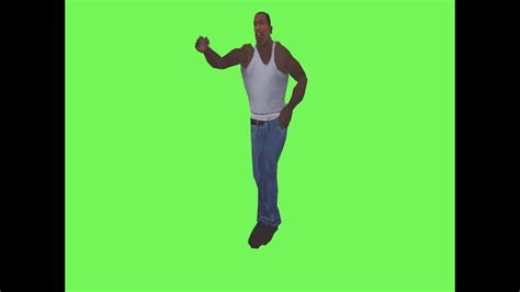 Cj Default Dance Green Screen [Original] | Greenscreen, Dance, The ...