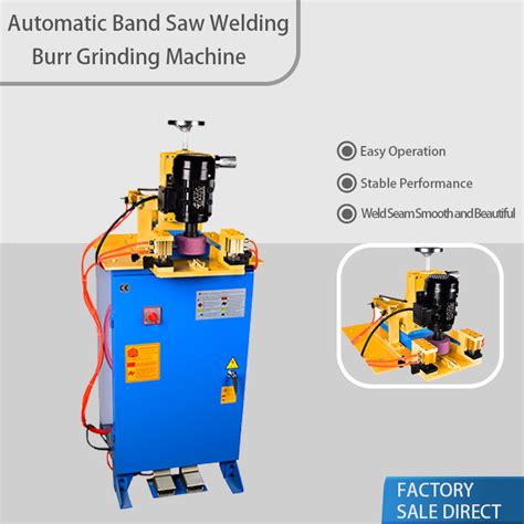 Band Saw Weld Seam Polisher Band Saw Polishing Machine Manual Deburring Machine for Band Saw ...