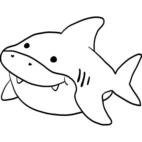 Baby Shark, Shark illustration, fish, sea creature 21276707 PNG