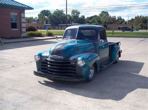 Sell used Custom 53 Chevy Pickup sub framed with 350 V8 & 400 turbo ...