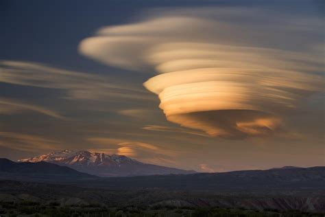 Lenticular Cloud over Volcano | Earth Blog