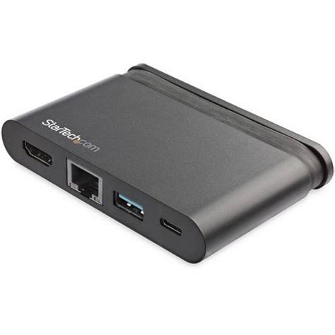 StarTech.com USB C Multiport Adapter - USB-C Travel Dock to 4K HDMI, 100W PD 3.0 Pass-Through ...