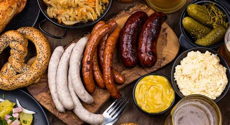 German Sausage Platter