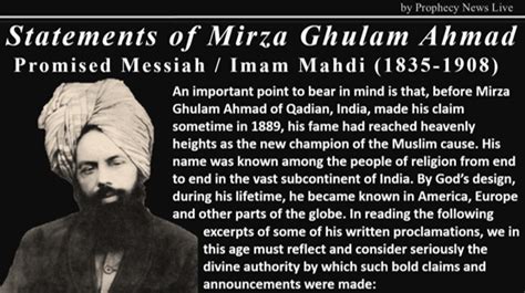 Statement Of Faith: Proclamations of the Promised Messiah Mirza Ghulam Ahmad