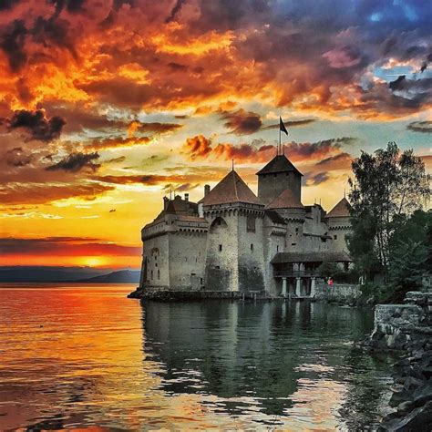 chillon castle - Google Search | Castle, Beautiful places, Switzerland