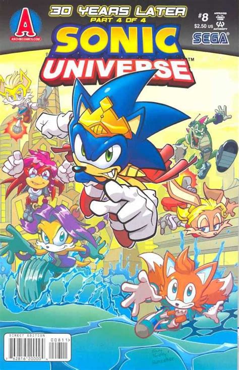 Sonic Universe #8 - 30 Years Later, Part 4: The Freedom Fighters of the ...