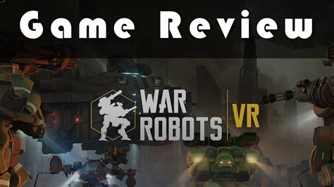 Mech Simulator in Virtual Reality - War Robots VR The Skirmish : HTC ...