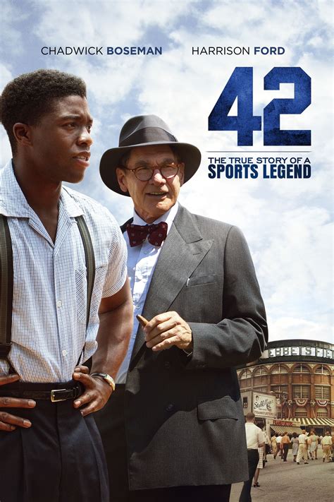 42 - WarnerBros.com - Movies | Chadwick boseman, 42 movie, Harrison ford