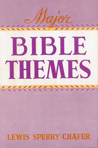 Major Bible Themes - Olive Tree Bible Software