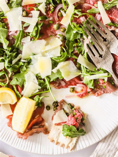 Beef Carpaccio Recipe - Lena's Kitchen