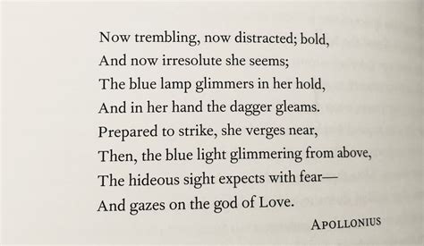 Poem by Apollonius (Psyche sees Cupid) | Poesia, Textos