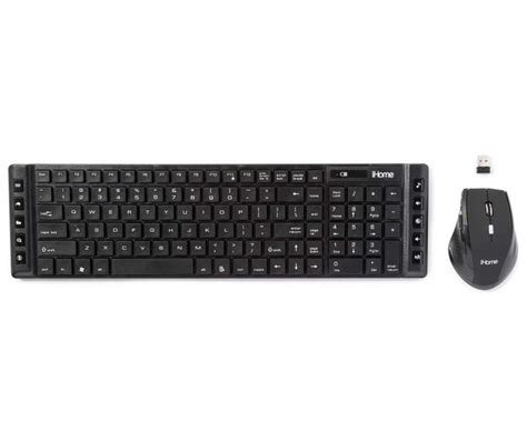 iHome Wireless Multimedia Desktop Keyboard with Optical Mouse ...