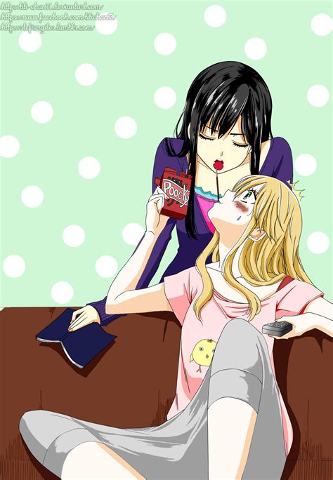 Mei x Yuzu - Citrus |Coloring| by Titi-chan17 on DeviantArt