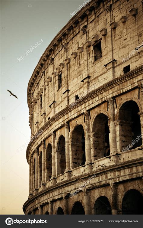 Colosseum ruins in Rome Stock Photo by ©rabbit75_dep 169202470