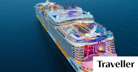 World's biggest cruise ship, Wonder of the Seas, sets sail on inaugural ...