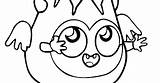 Radkenz Artworks Gallery Diavlo Moshi Monsters Coloring Page sketch template