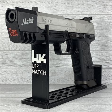 Download STL file KWA KSC H&K HK USP Match Airsoft Gun Display Stand ...