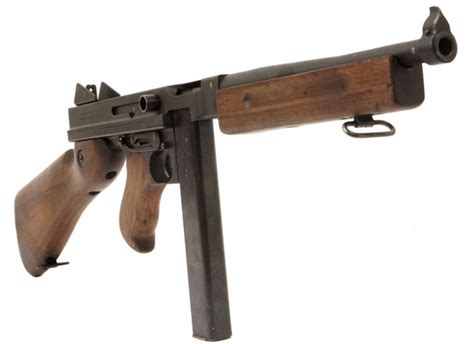 Deactivated WWII Thompson M1A1 Submachine Gun - Allied Deactivated Guns ...