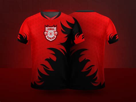 IPL 2019 Jersey Design Concept - Kings XI Punjab by Chethan KVS on Dribbble