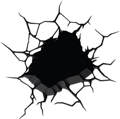 #holeinthewall #cracks #overlay #cracks #overlay #cracked - Hole In The Wall Clipart - Png ...