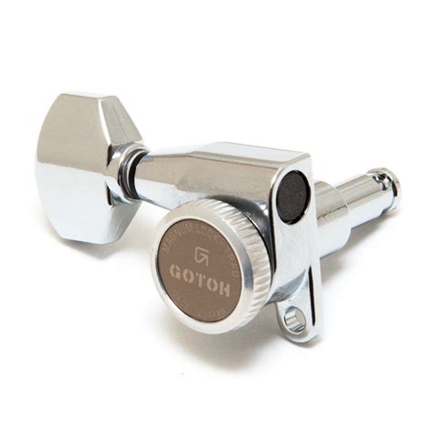 Gotoh SG360 Traditional Magnum Locking Single Tuner (Left Handed, Chrome, 07) - Glued to Music