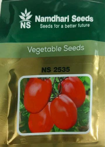 Dried Red Namdhari NS 2535 Tomato Seeds, Packaging Type: Packet ...