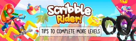 Scribble Rider - Tips to Complete Each Level - Action Game