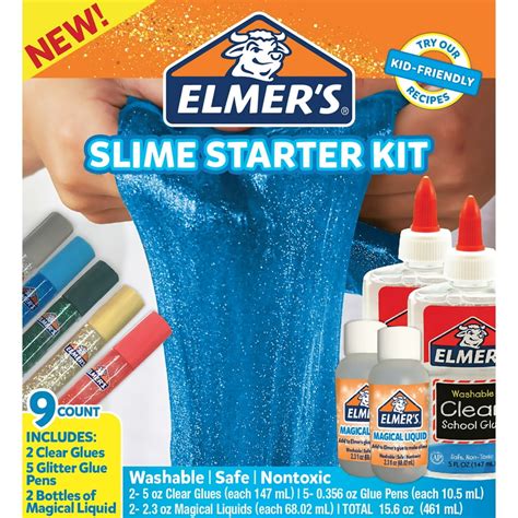 Elmer's Everyday Glitter Slime Starter Kit - Walmart.com - Walmart.com