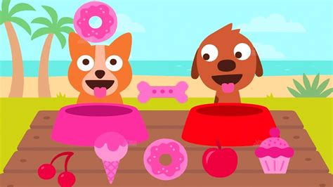 Sago Mini Pet Cafe - Fun Play Feeding and Learn Colors, Numbers With New Mixing Gameplay Video ...