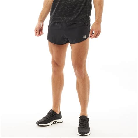 Buy New Balance Mens Accelerate 3 Inch Split Running Shorts Black