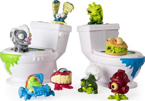 Buy Spin Master - Series 1 - Bizarre Bathroom Collectible 8-Pack ...