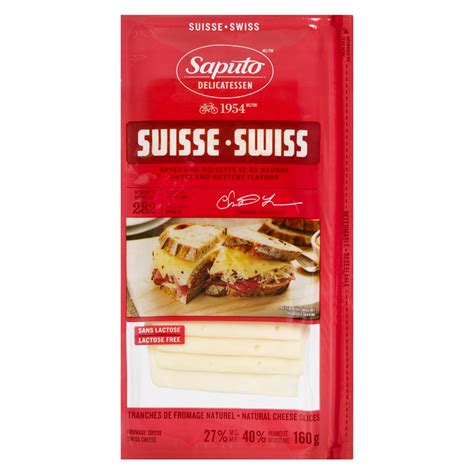 Saputo - Swiss Cheese Slices | Stong's Market