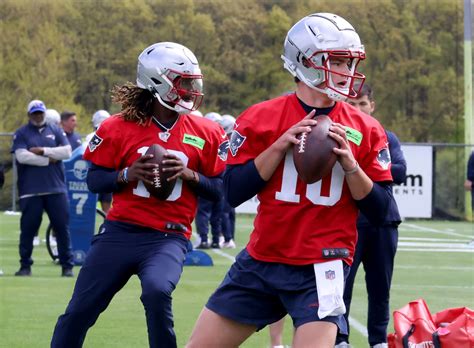 7 takeaways from Patriots rookie minicamp with Drake Maye, Joe Milton ...