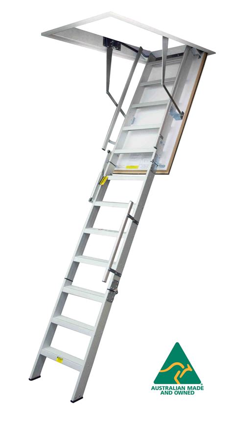 KASW109HCW Wide HC Ultimate Series Aluminium Attic LAdder