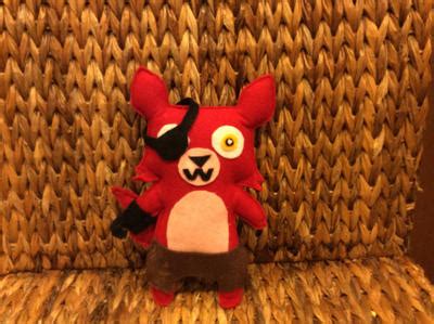 Foxy The Pirate Fox ~ Plush by SonataBlaze7472 on DeviantArt