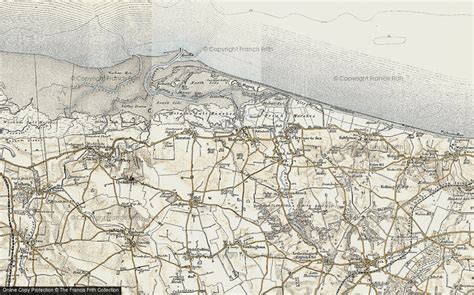 Historic Ordnance Survey Map of Blakeney, 1901-1902