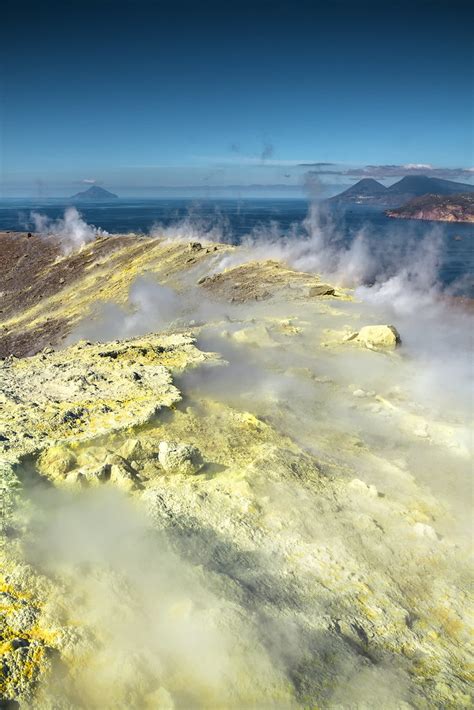 Sulfur Fumarole on Volcano | The Aeolian Islands, Sicily | Flickr