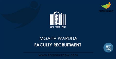 MGAHV Wardha Faculty Recruitment 2019 - 53 Posts, Date, Apply Online