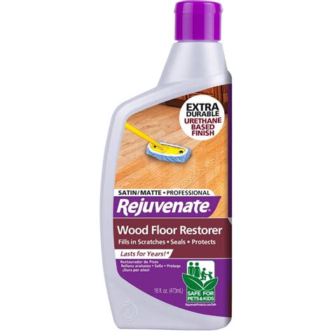 Rejuvenate Wood Floor Professional Restorer, 16 fl oz - Walmart.com ...