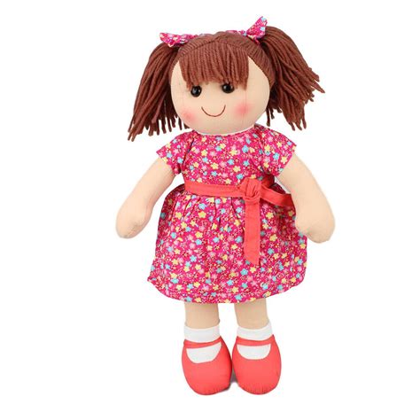 Hopscotch Rag Doll Girl Poppy 14"/35cm soft toy doll NEW | eBay