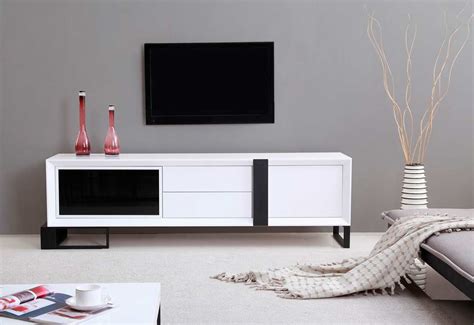 Extra Long Modern White TV Stand BM-36 | TV Stands