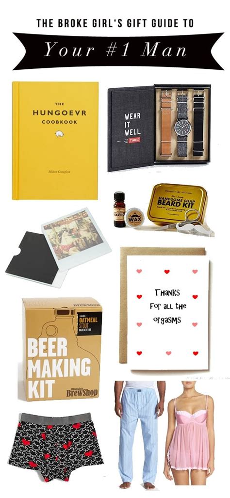 Broke Girl's Gift Guide: Valentines Day Gifts For Your Boyfriend - Whimsy Soul