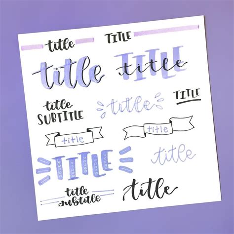 Titles, titles, titles! Here are 13 title ideas! There are so many ways ...