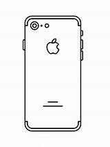 IPhone coloring Pages sketch template