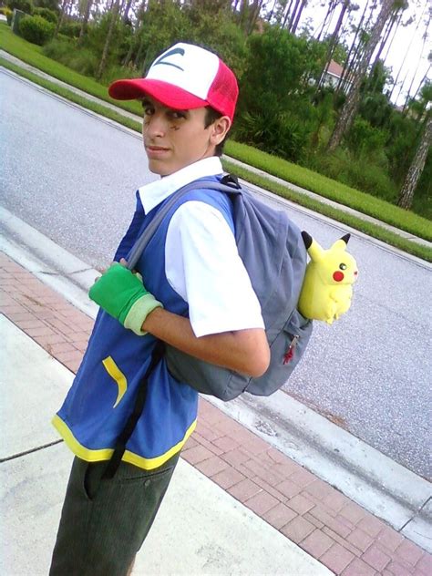 Ash Ketchum - Pokemon Costume | Pokemon costumes, Family halloween costumes, Pokemon halloween