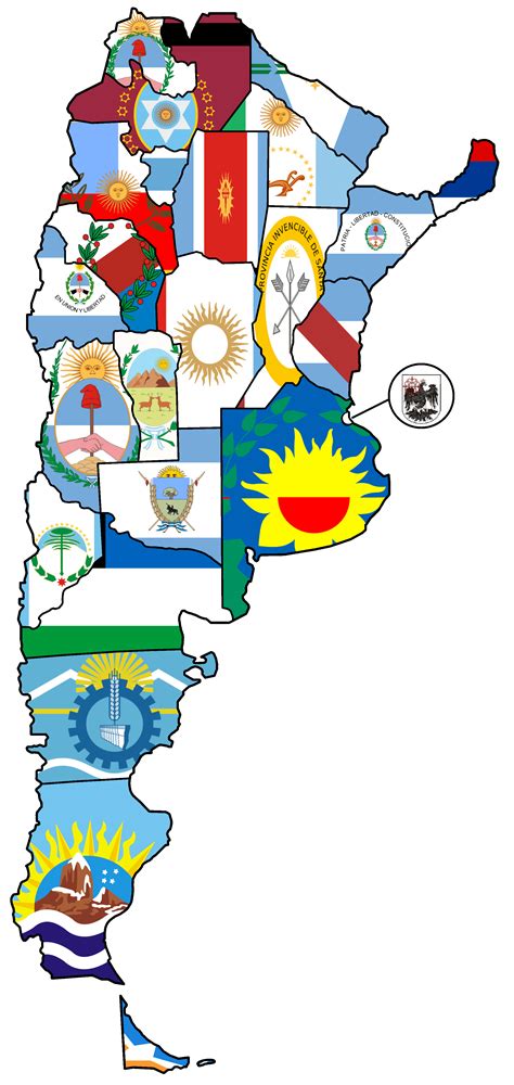 Flags of the Provinces of Argentina : r/MapPorn