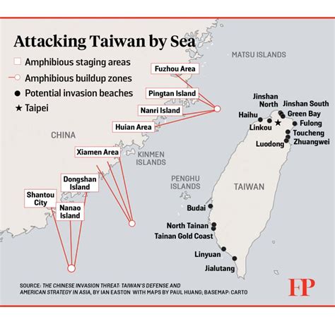 Taiwan Can Win War with China | Taiwan, Taipei, Map